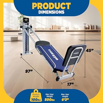 Total Gym Evolve Incline Bodyweight Training Home Exercise Machine | Gym Equipment with Adjustable Glideboard, 16 Levels of Resistance, and Deluxe Squat Stand