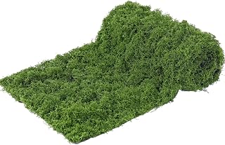 Art Moss for Decorating Square Moss Mat Artificial Moss Table Runner Artificial Moss for Craft Artificial Moss Decoration for Wall Model Building Manger Aquarium Miniature