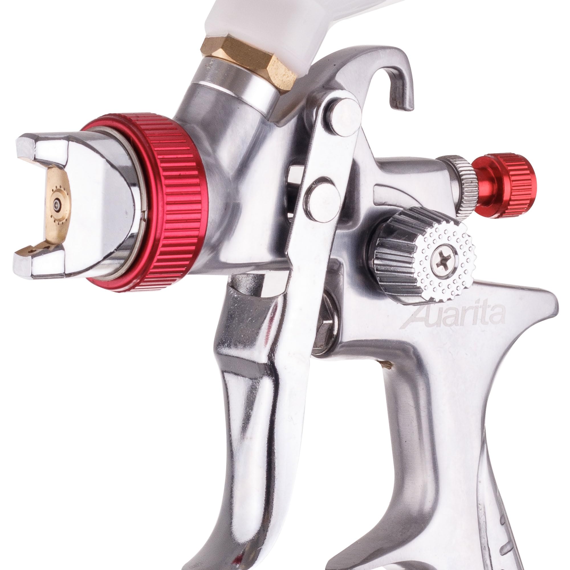 HVLP H-887P Pistolet pulvérisateur à Technologie Buse de 2,5 mm Durable Capacité de 600 ML pour la Peinture Trois Modes de réglage Très Efficace Bon pour Les matériaux Lourds