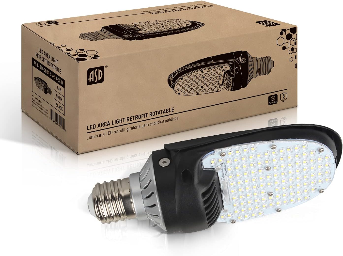 ASD LED Paddle Bulb 54W (90W MHL Equivalent) 5000K Daylight