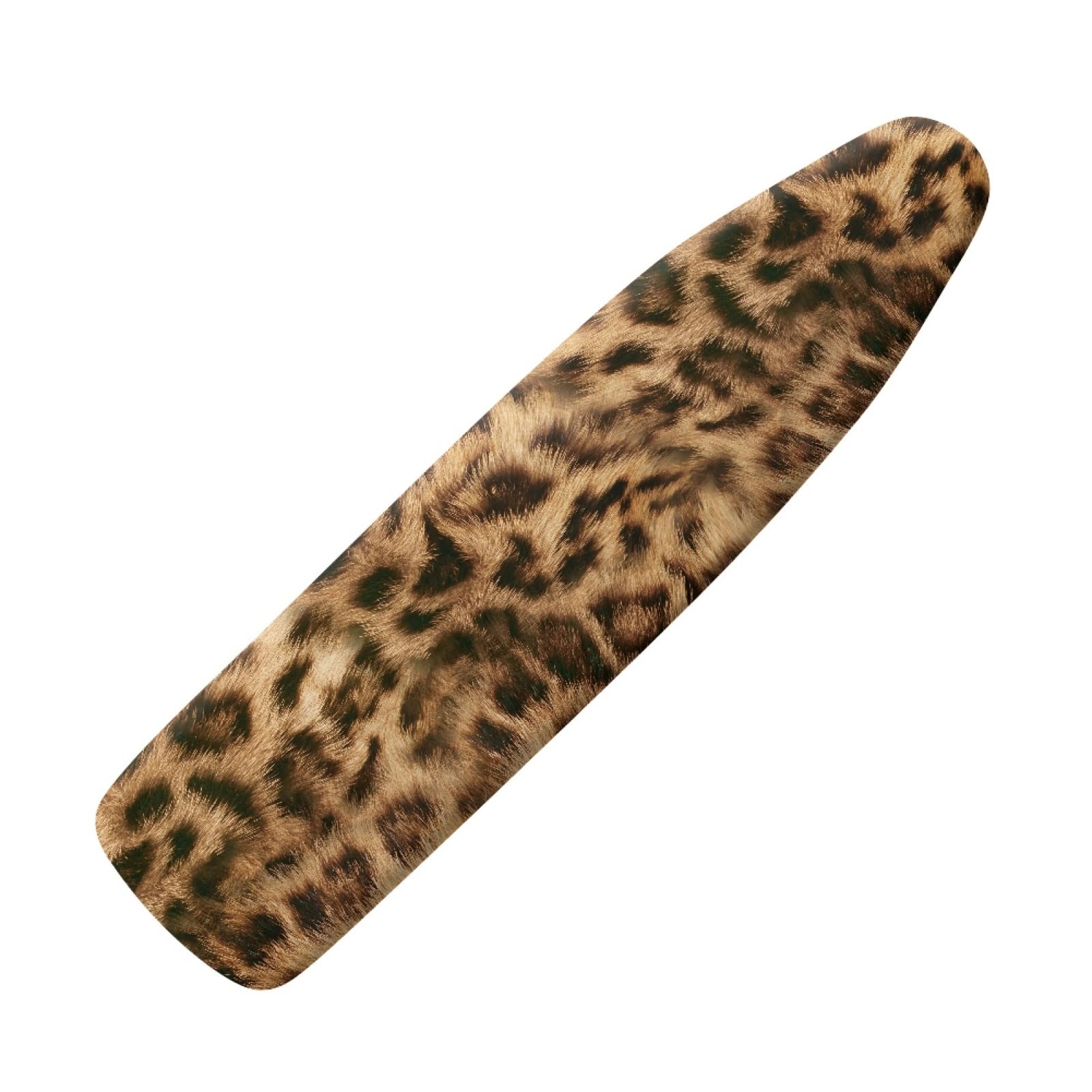 TOADDMOS Brown Leopard Print Universal Easy Fit Ironing Board Cover,Elasticated Ironing Board Covers,Washable and Durable