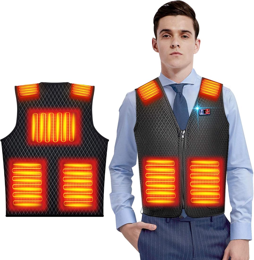 Amazon.co.jp: 【 電熱ベスト 】 加熱ベスト ヒートジャケット 超軽量