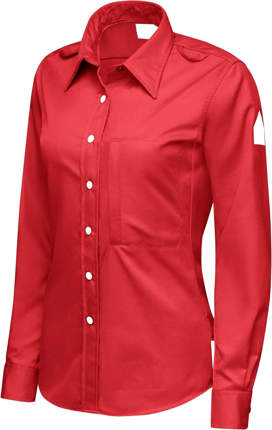 Bulwark FR Women's Iq Series Midweight Comfort Snap-Front Flame Resistant Woven Shirt