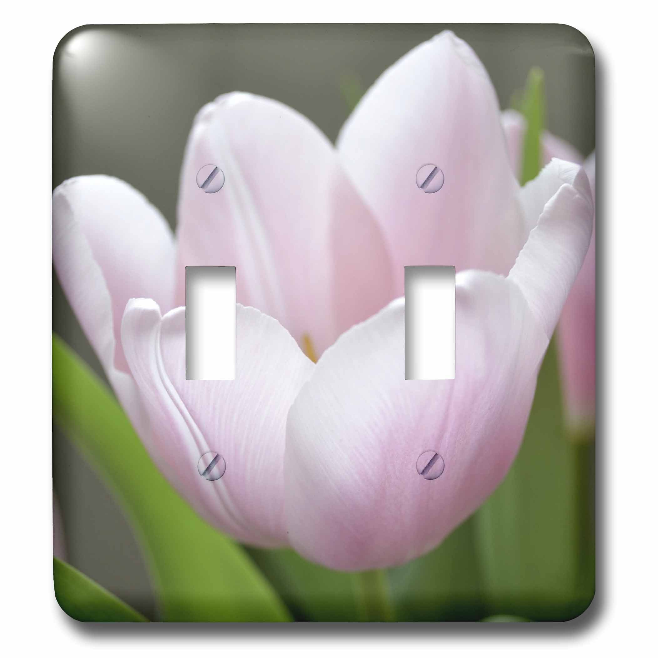 Love Pink Tulip Flower interrupteur pour une chambre romantique et douce