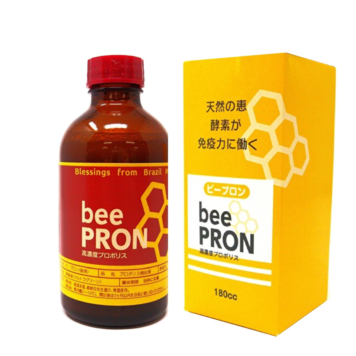 Amazon | プロポリス エキスリキッド 原液 高濃度 ビープロン beePRON