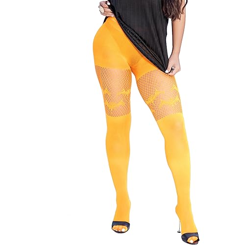 EVERSWE High Waist Fishnet Tights, Thigh High Suspender Stockings