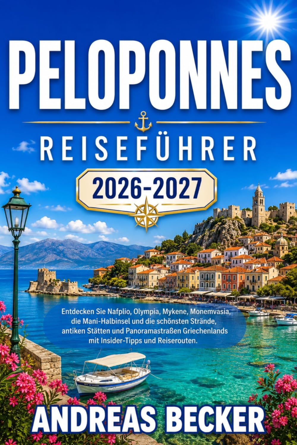 PELOPONNES REISEFÜHRER 2026/2027: Entdecken Sie Nafplio, Olympia, Mykene, Monemvasia, die Mani-Halbinsel und die schönsten Strände, antiken Stätten und Panoramastraßen Griechenlands