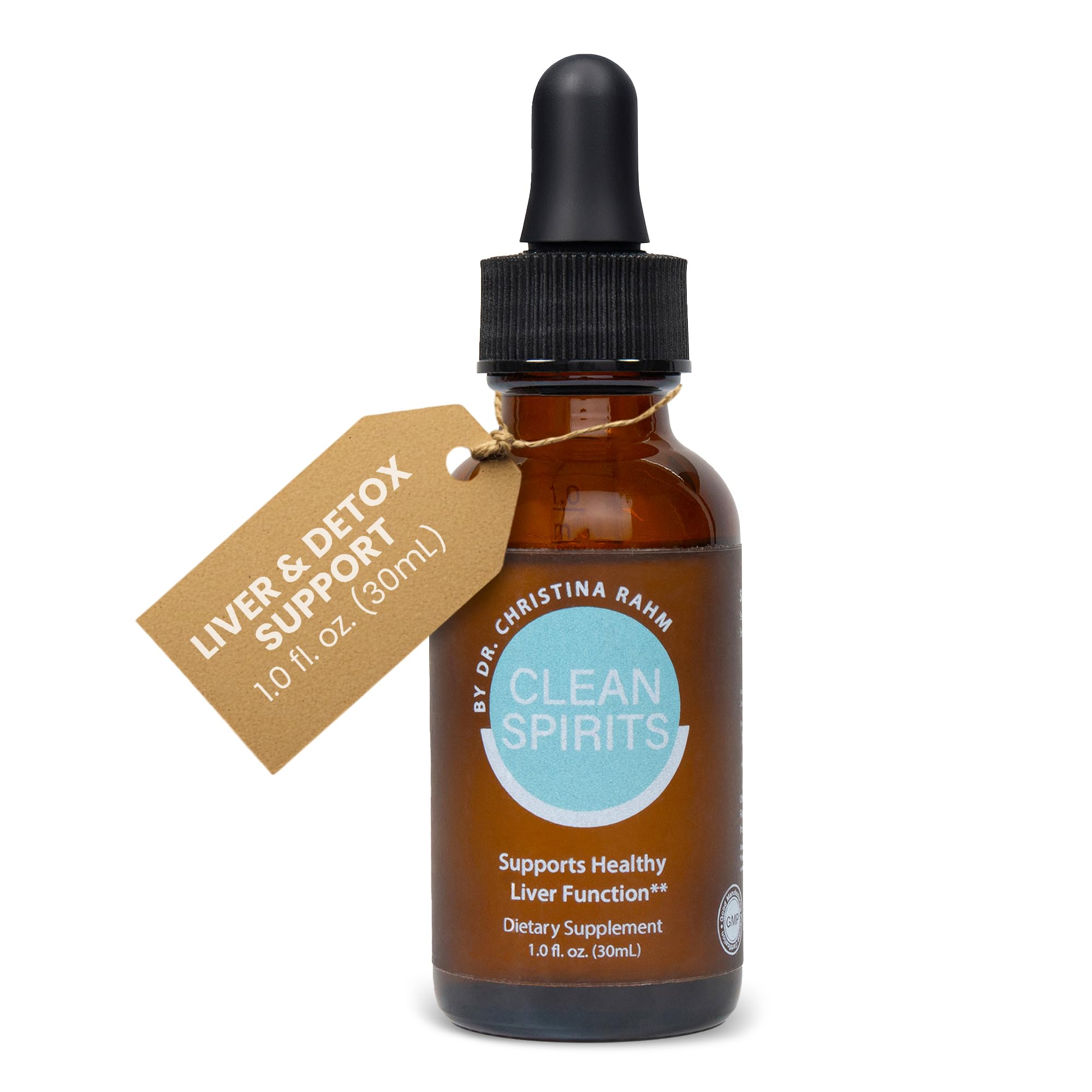 glutathione alcohol detoxification Clean Spirits Liver Cleanse Detox & Repair Drops by Dr. Christina Rahm | with NAC, Vitamin C & Zinc for Metabolism & Production | Patented Liquid Formula best bpc 157 peptide Size:60 Capsule Research Peptide
