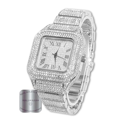 Halukakah Men’s Watch - The King - 18K Gold/Platinum Plated,