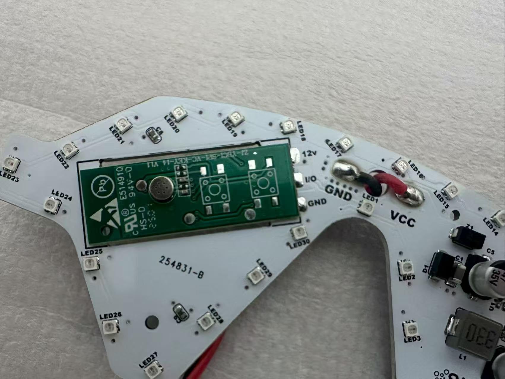 Illuminated LED Light Emblem led Light RGB Style for Infiniti G37 2010-2013 Sedan G25 2011-2012 Sedan Not for Coupe (Black)