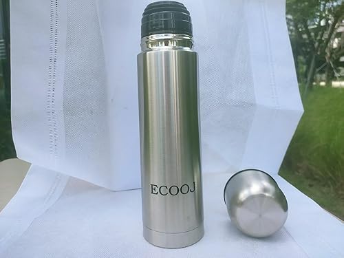 Miniatura 3 de Los mejores termos de café de acero inoxidable, sin BPA, aislamiento de triple pared, caliente y frío durante horas (11.8 fl oz, acero inoxidable)