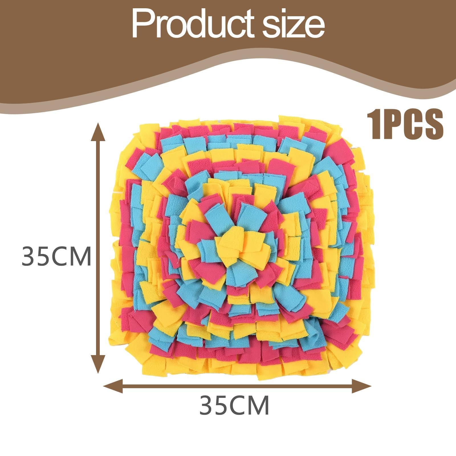 Pddenality Snuffle Mat for Dogs Large Washable Dog Snuffle Mat - Image 2