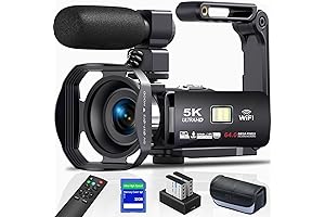 5K Wi-Fi Night Vision Digital Vlogging Camera