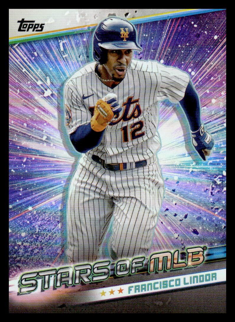 Amazon.com: 2024 Topps Stars of MLB #SMLB-42 Francisco Lindor New