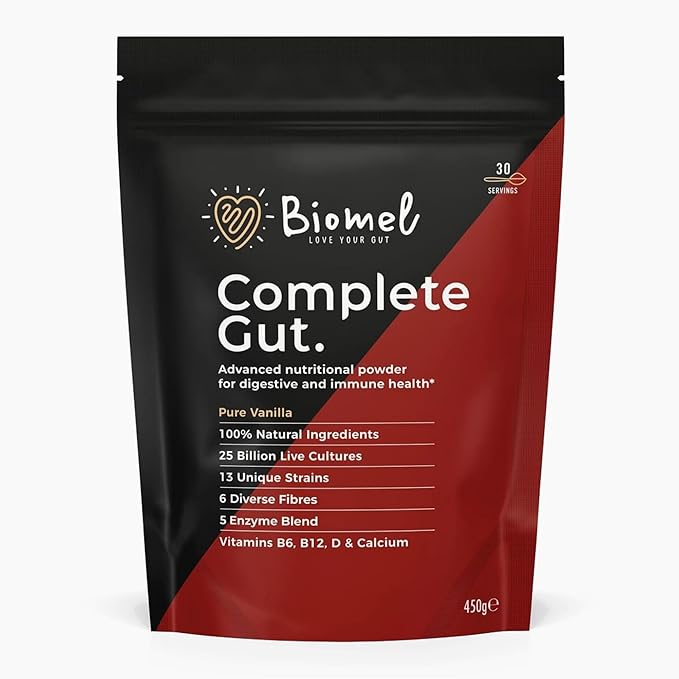 COMPLETE GUT - Pure Vanilla - 4 In 1 Gut Health Powder With Diverse