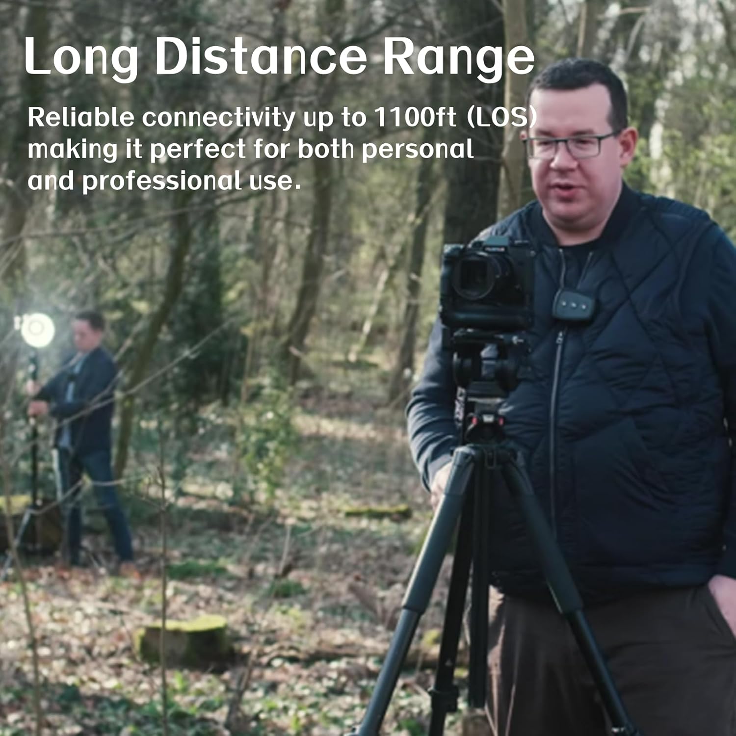 Came-TV Action Communicator 1.9GHz 4-Pack Dect Full Duplex Wireless Intercom with 1100ft 3.5mm Audio Port for Referee Communication,Film Production,Boating,Camping