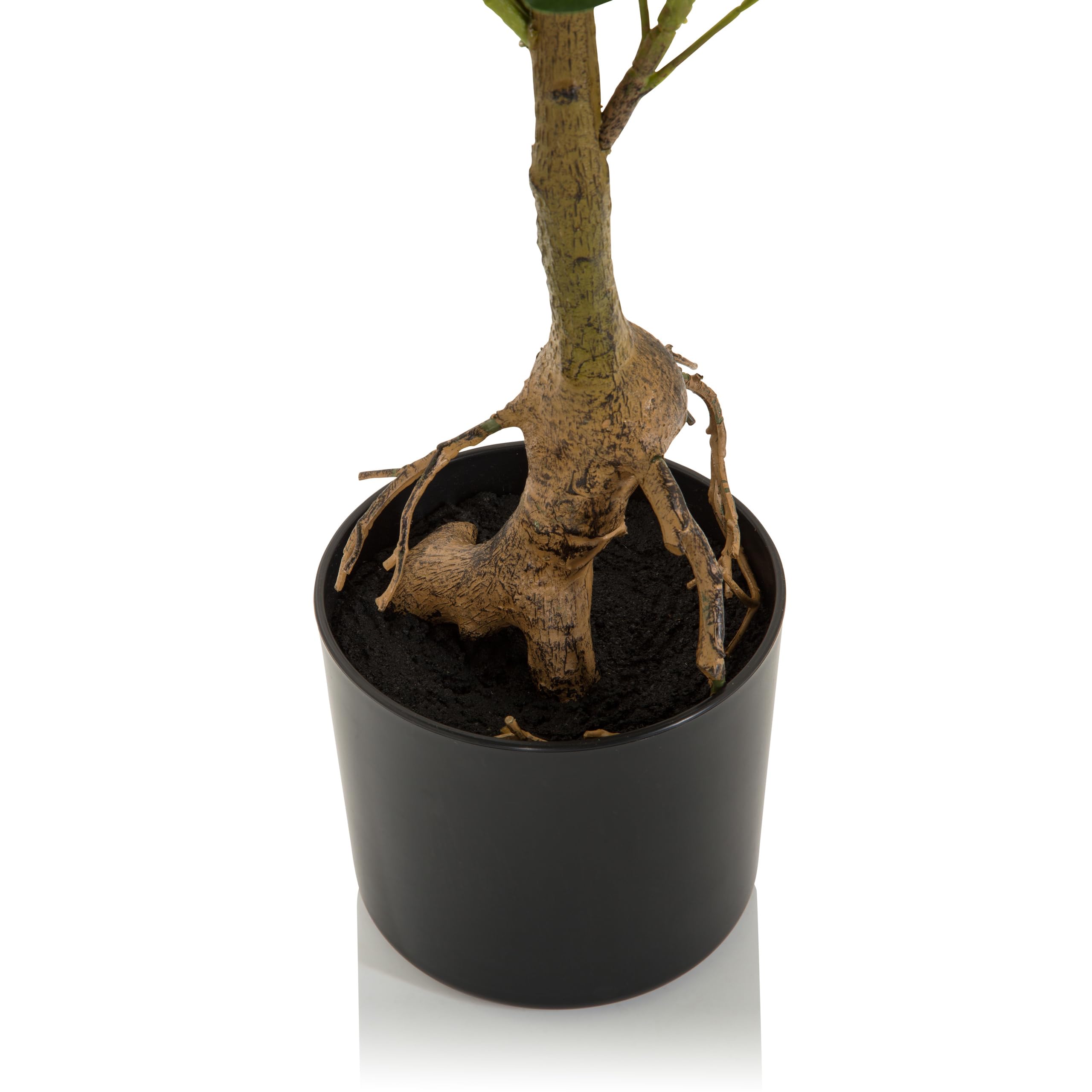 HJH Office 871015 Pianta artificiale SCHEFFLERA Aralia artificiale altezza 100 cm Pianta artificiale albero decorazione ambiente