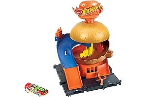 Hot Wheels City Burger Drive-Thru Playset