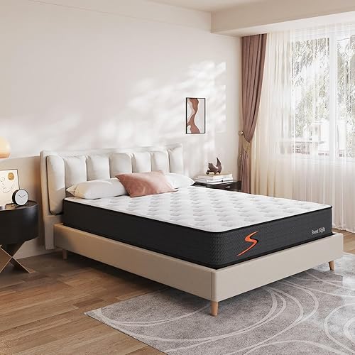 Miniatura 10 de Sweetnight - Colchón de espuma viscoelástica de gel de 10 pulgadas / 25.4 cm. para aliviar el dolor de espalda, aislamiento de movimiento y sueño