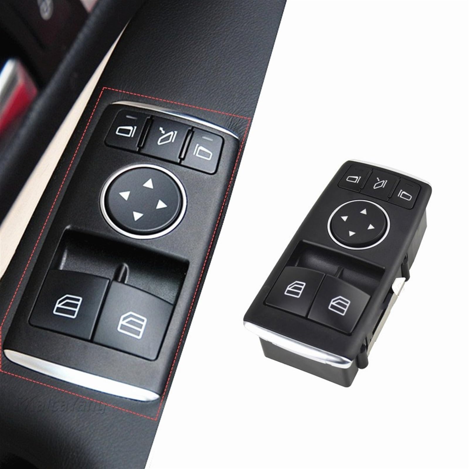 A17-29056900 Elektrischer Fensterheberschalter Tastenfunktion für Mercedes für Benz C250 C350 C63