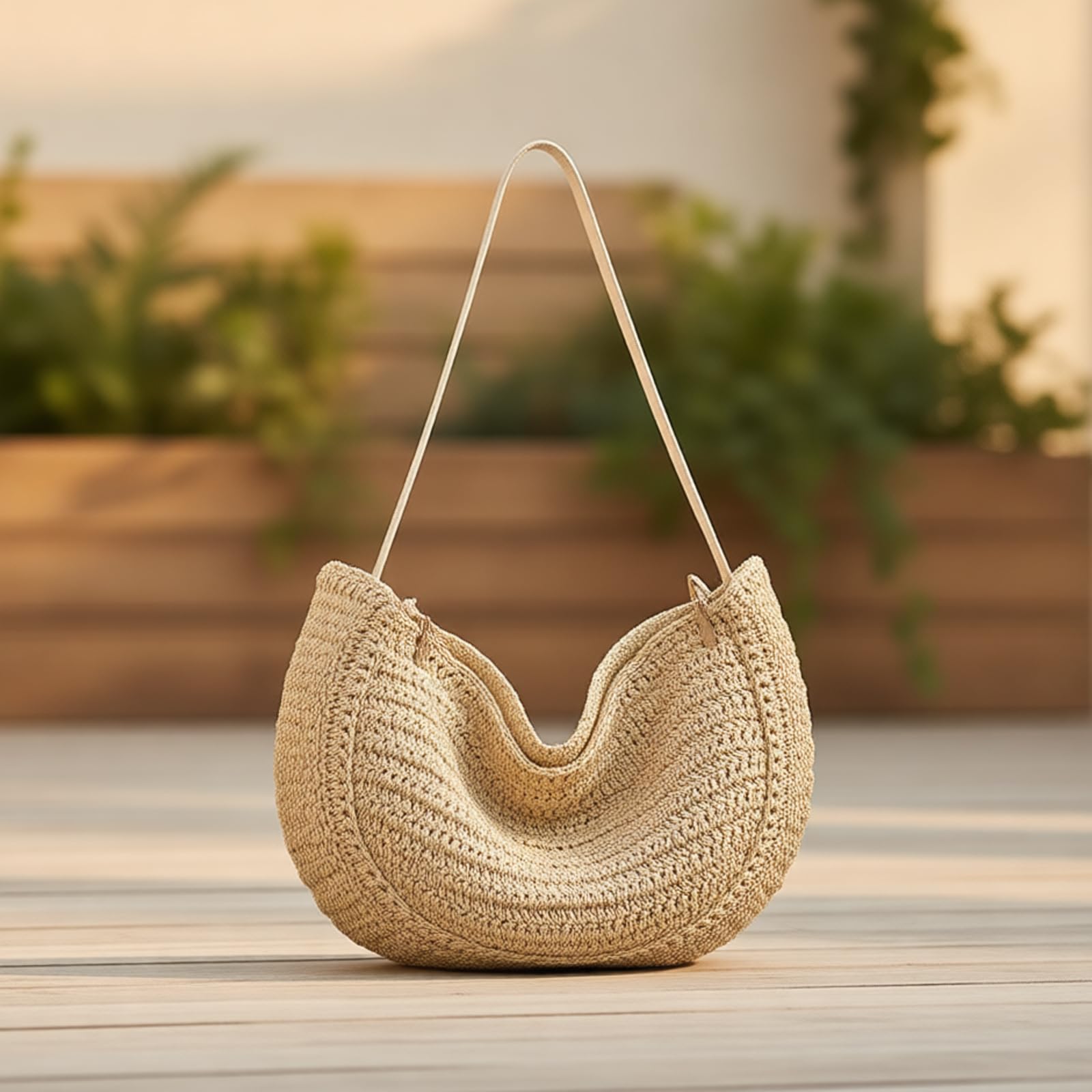 Bolso bandolera con correa ajustable para