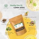 Pure Tree Certified Organic Jeera Seeds | 350 g | Cumin Seeds | Sabut Jeera Whole Spices | Jeelakarra | Zeera | For Curries & Veg gallery image