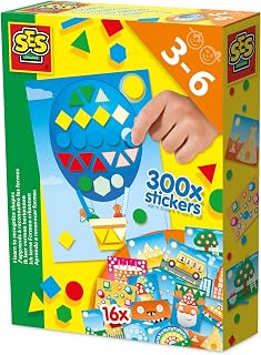 SES 14839 Creative 0643307 lerne Farben und Formen Lernspielzeug, Mehrfarbig