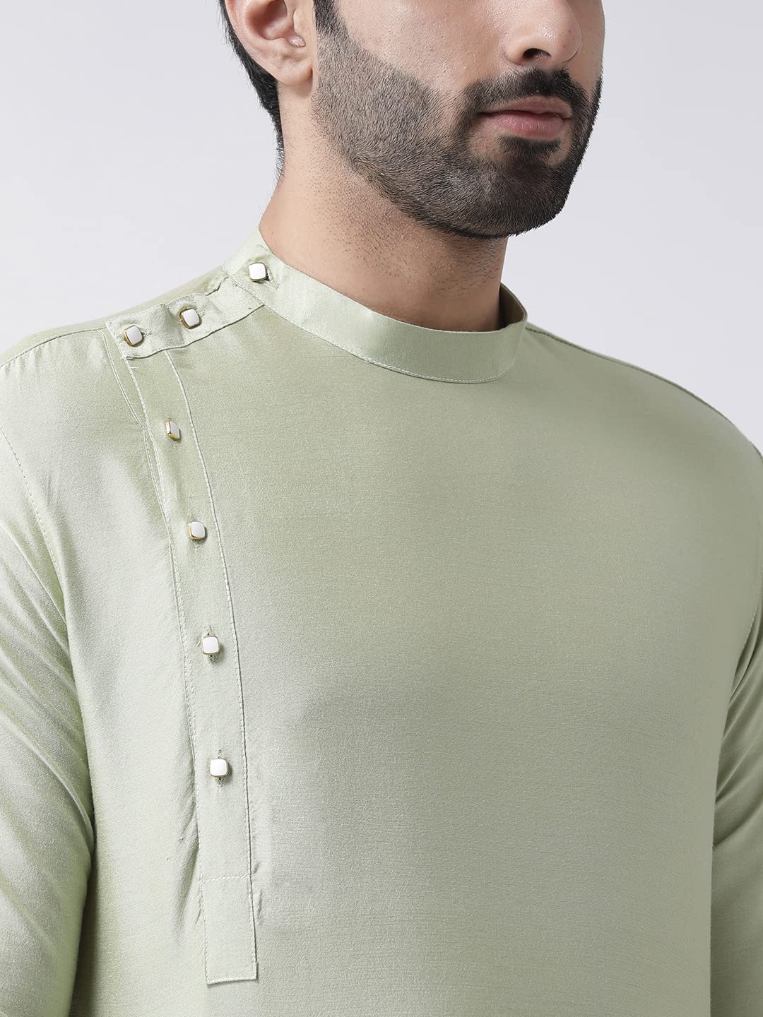 Kisah Men's Indian Ethnic Wear Kurta For Wedding & Festivals | Red | Size 38 | Ka-0218-38