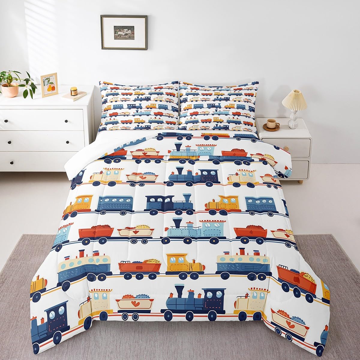 Thomas De Trein Beddengoed Set – Voor Peuterbed, 100