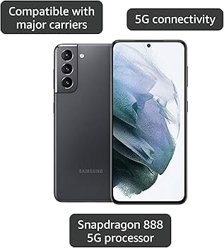スマートフォン本体 Samsung Galaxy S21 Amazon.com: Samsung Galaxy S21 5G, US Version, 128GB, Phantom