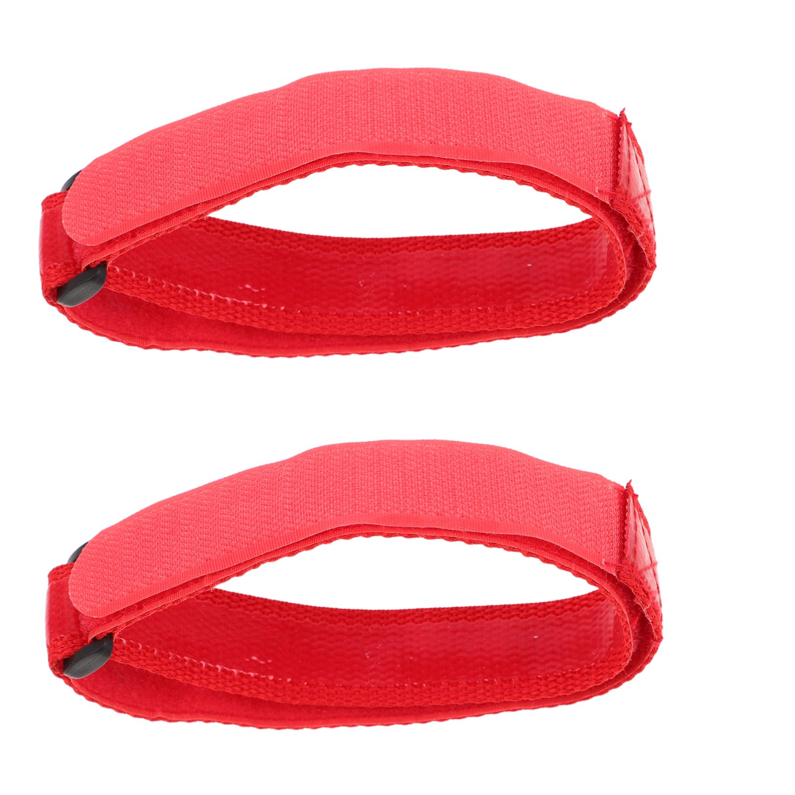 HANABASS 2Pcs Adjustable Bike Wheel Straps Durable Stabilizer Straps with for Car and Wall Mounting Versatile Fit for Mountain and Road Bikes Red
