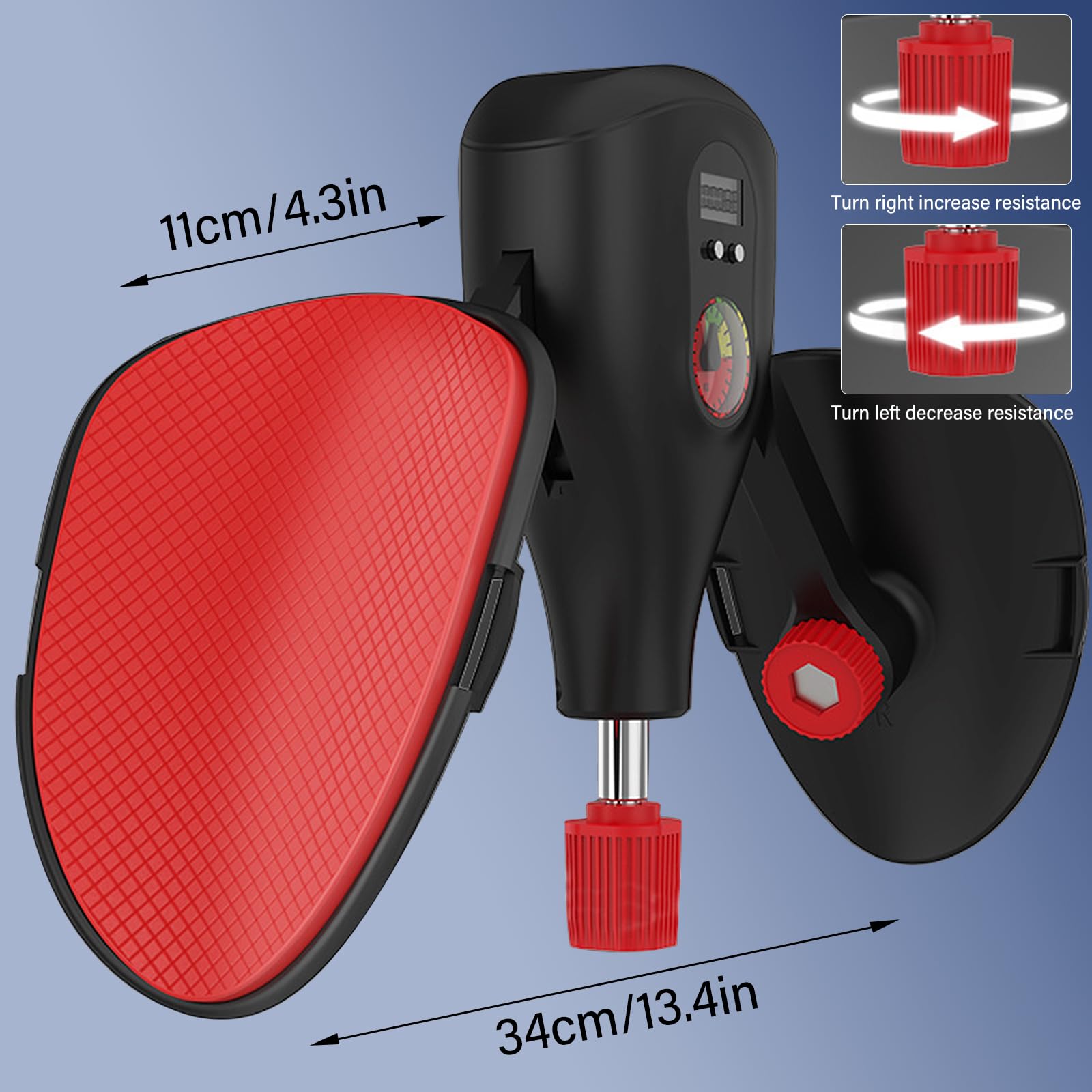 Entrenador de muslos Kegel, ejercitador de suelo pélvico para hombres, dispositivos de ejercicio interior de muslo, máquina abductora de cadera de 0 a 75 libras