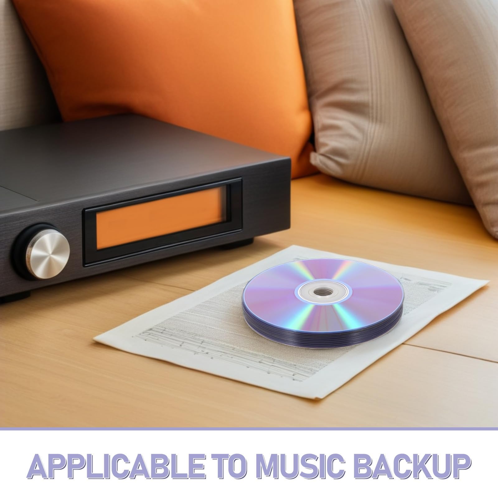 DVD-RW 10 Pièces Réinscriptibles pour Enregistrement Musical et Stockage de Données, Disques Résistants Compatibles Pc, Adaptés la Duplication Rapide et Archivage Téléphonique