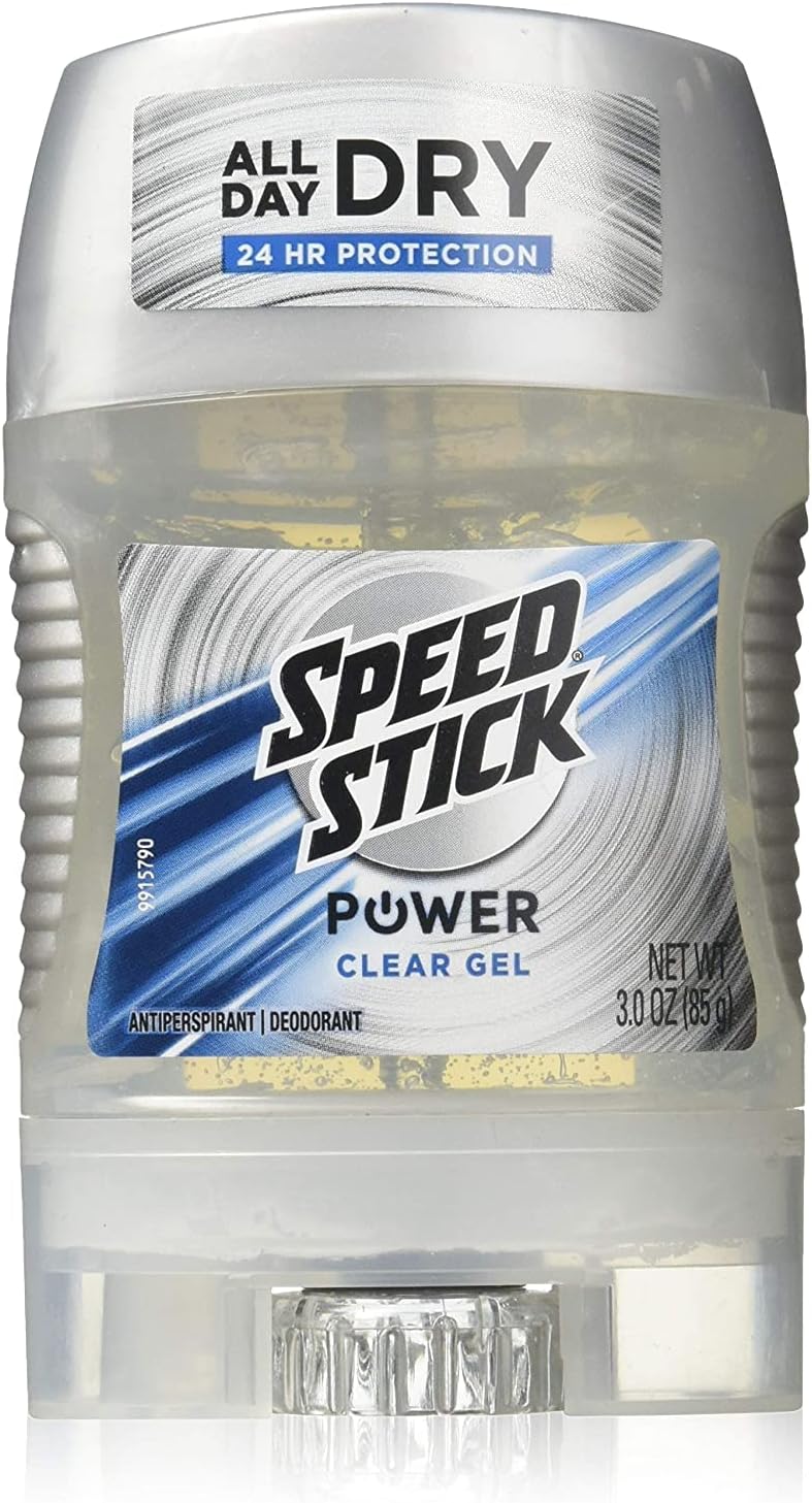 Speed Stick Anti-Perspirant Deodorant Power Clear Gel 3 oz (Pack of 12)