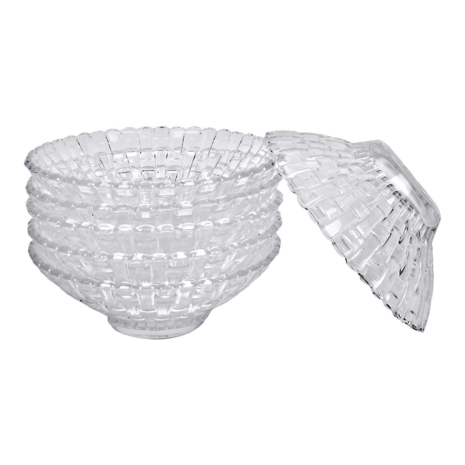 Home-Cart Glass Bowls for Snacks - Set of 6