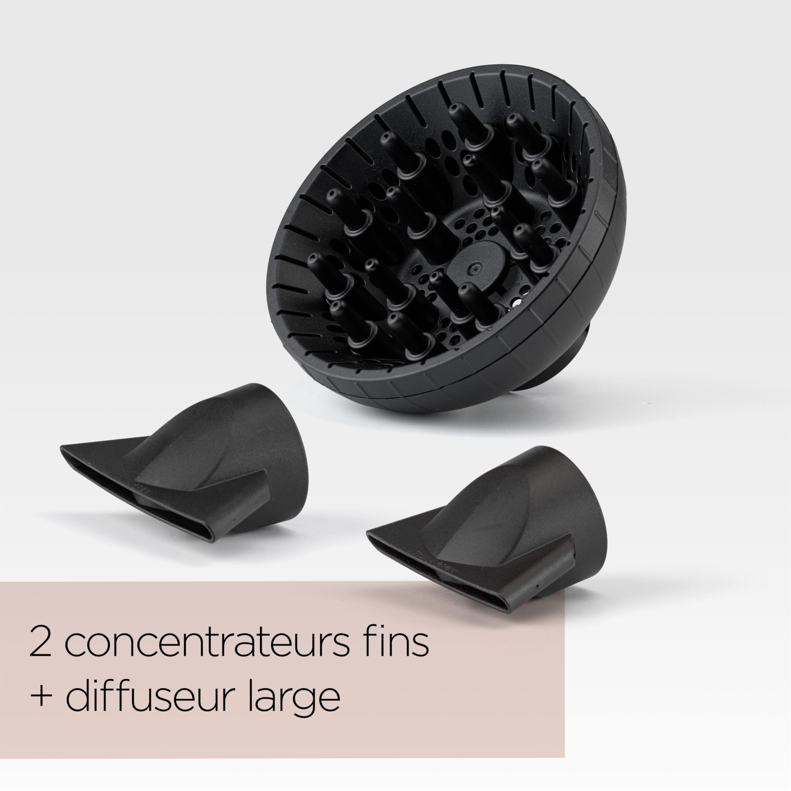 BaByliss Sèche-cheveux Air Pro 2200W Professionnel AC Ionique Anti-Frisottis Noir