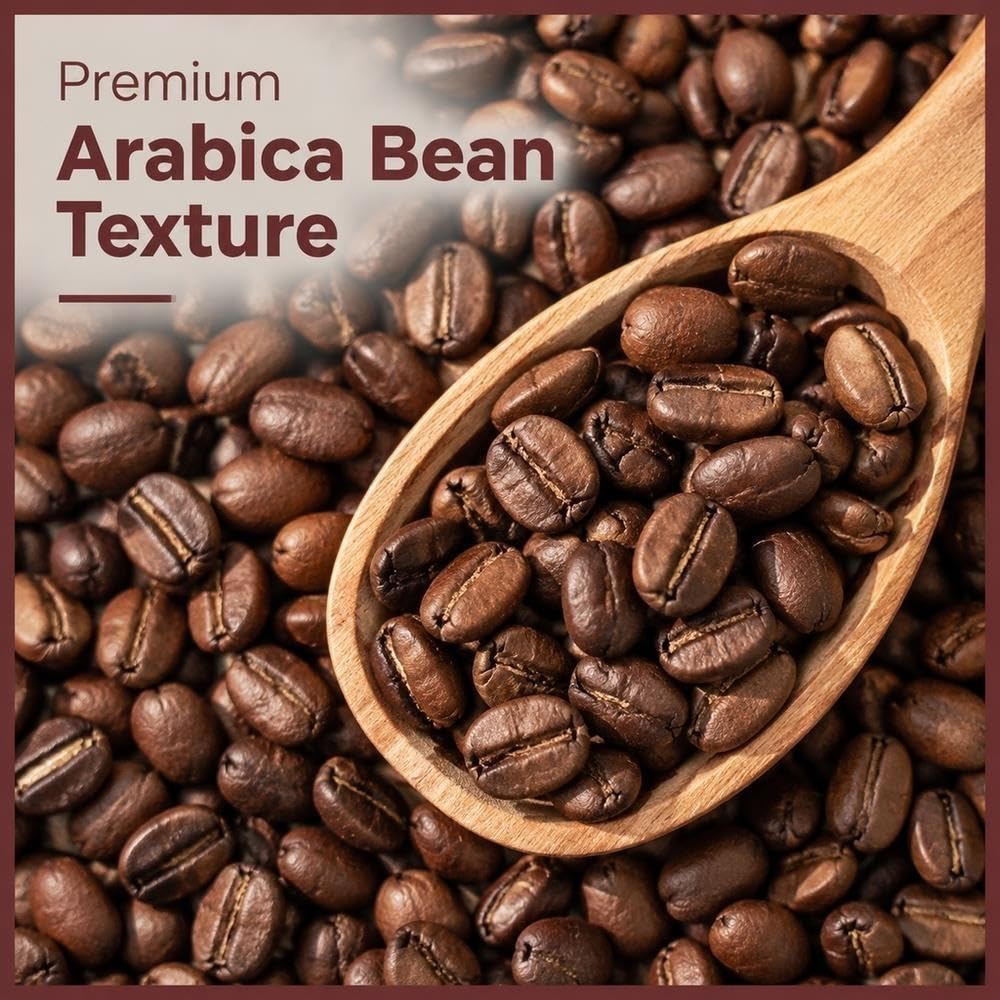 Granos de café Arábica, 454 g de grano entero tostado medio