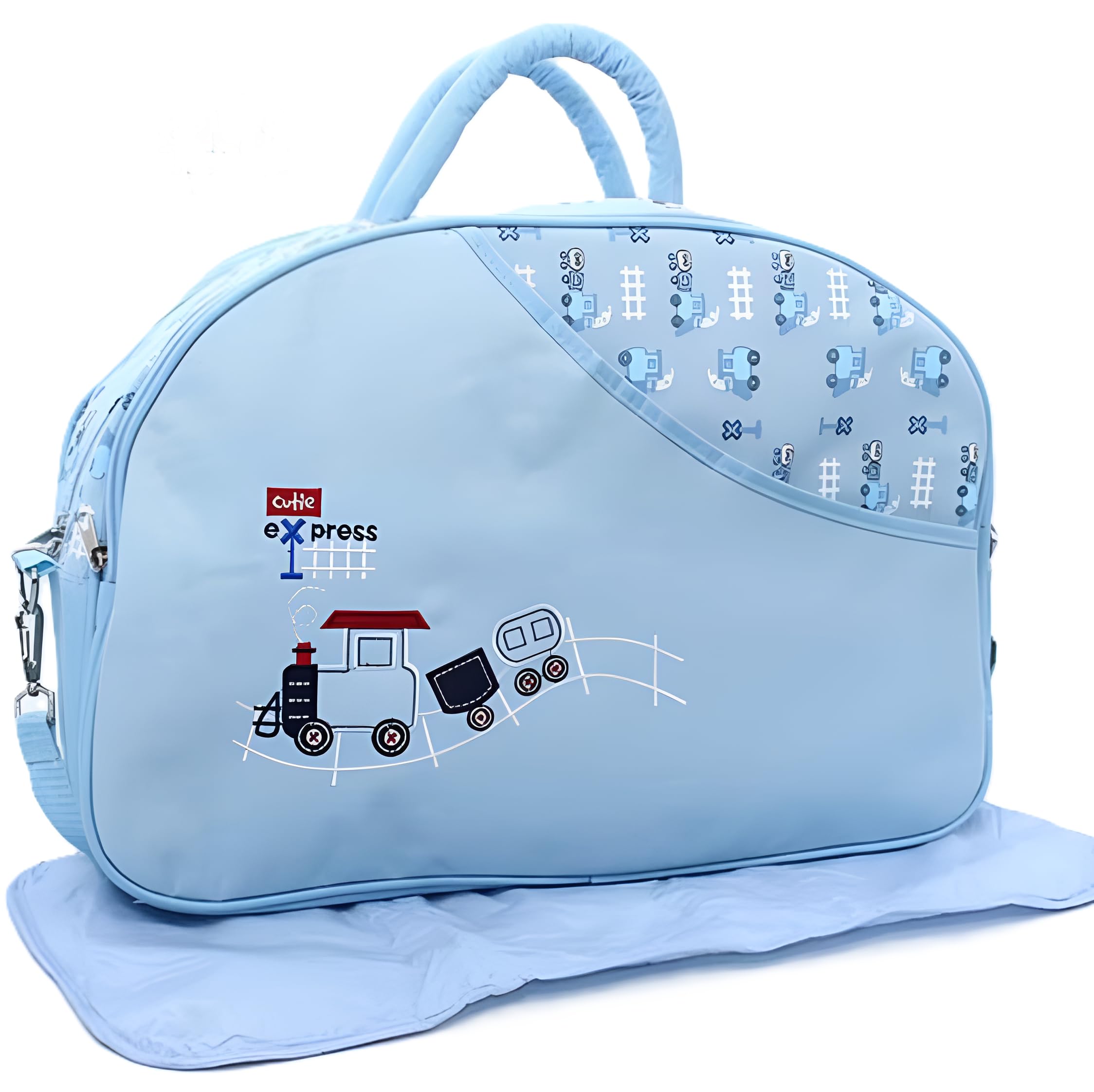 KIDS BASIC Diaper Bag For Baby | Mother Bag With Multi-Compartments |Spacious Bag For Travelling With Baby-image-10