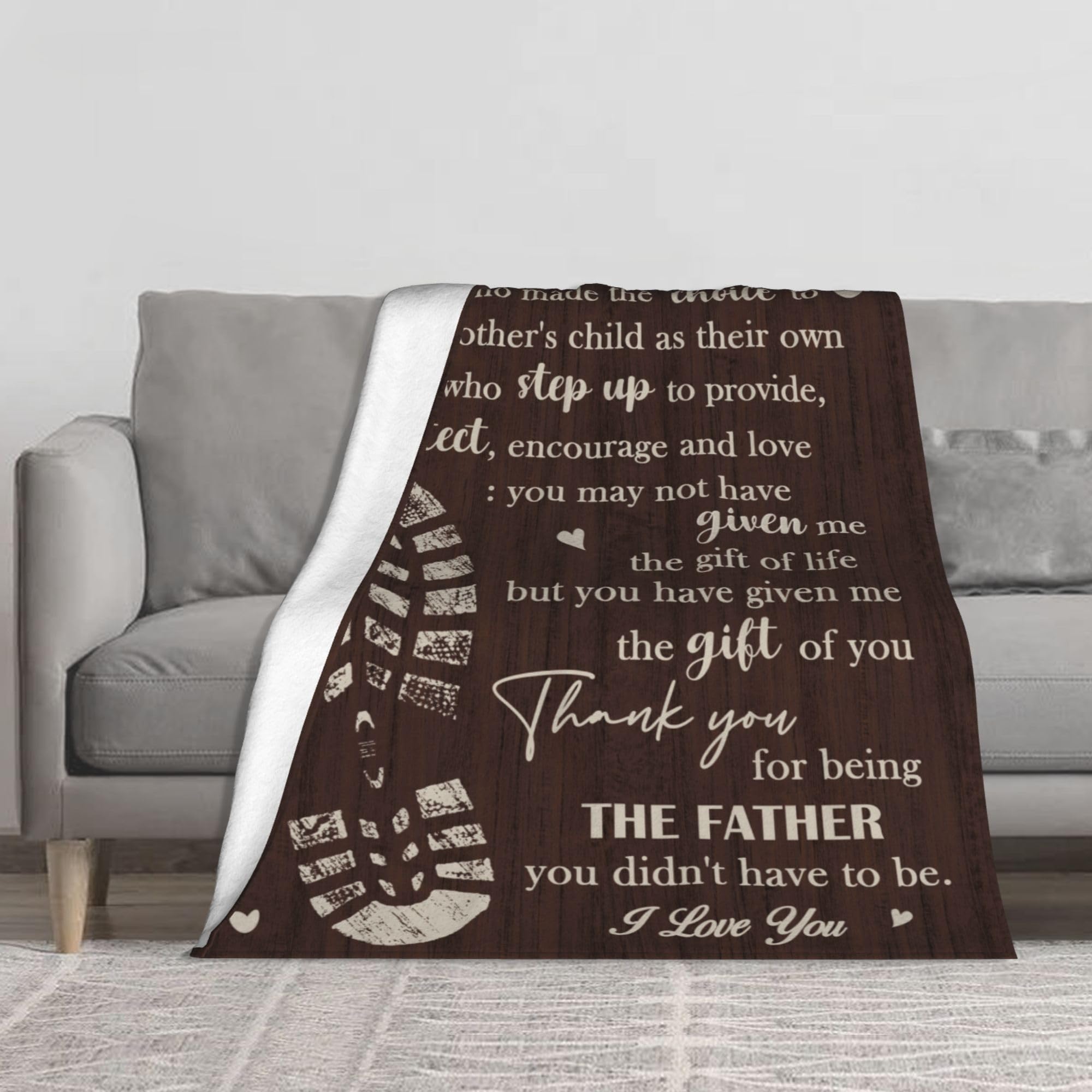 Bocfonu Cozy Throw Blanket - Perfect For Lounging, Bonus Dad Gift Idea - View #10
