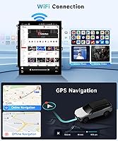 Vista 4 de 4 Core +64G Radio de coche estéreo para Chevrolet Chevy Cruze 2009-2015 con CarPlay/Android Auto, 9.7 pulgadas Android 13 pantalla táctil GPS Navi