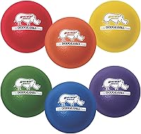 Vista 14 de Champion Sports® Rhino Skin® Juego de pelotas de eva de bajo rebote y unidades individuales para patio de juegos, educación física, patio trasero