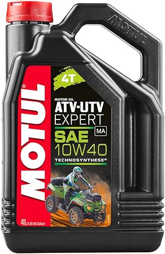 Motul ATV-UTV Expert Technosynthetic 10W40 4T Aceite de motor 4 litros (105939)