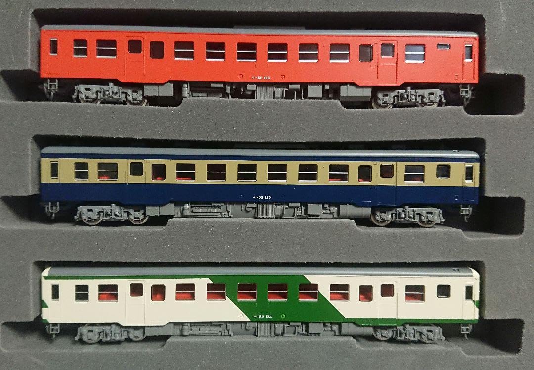 Amazon.co.jp: Nゲージ TX キハ52 大糸線 限定品 3両 まとめ : おもちゃ 