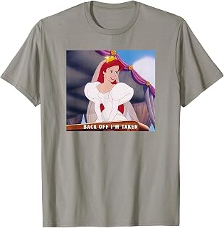 Disney The Little Mermaid Ariel Wedding Panel I'm Taken T-Shirt