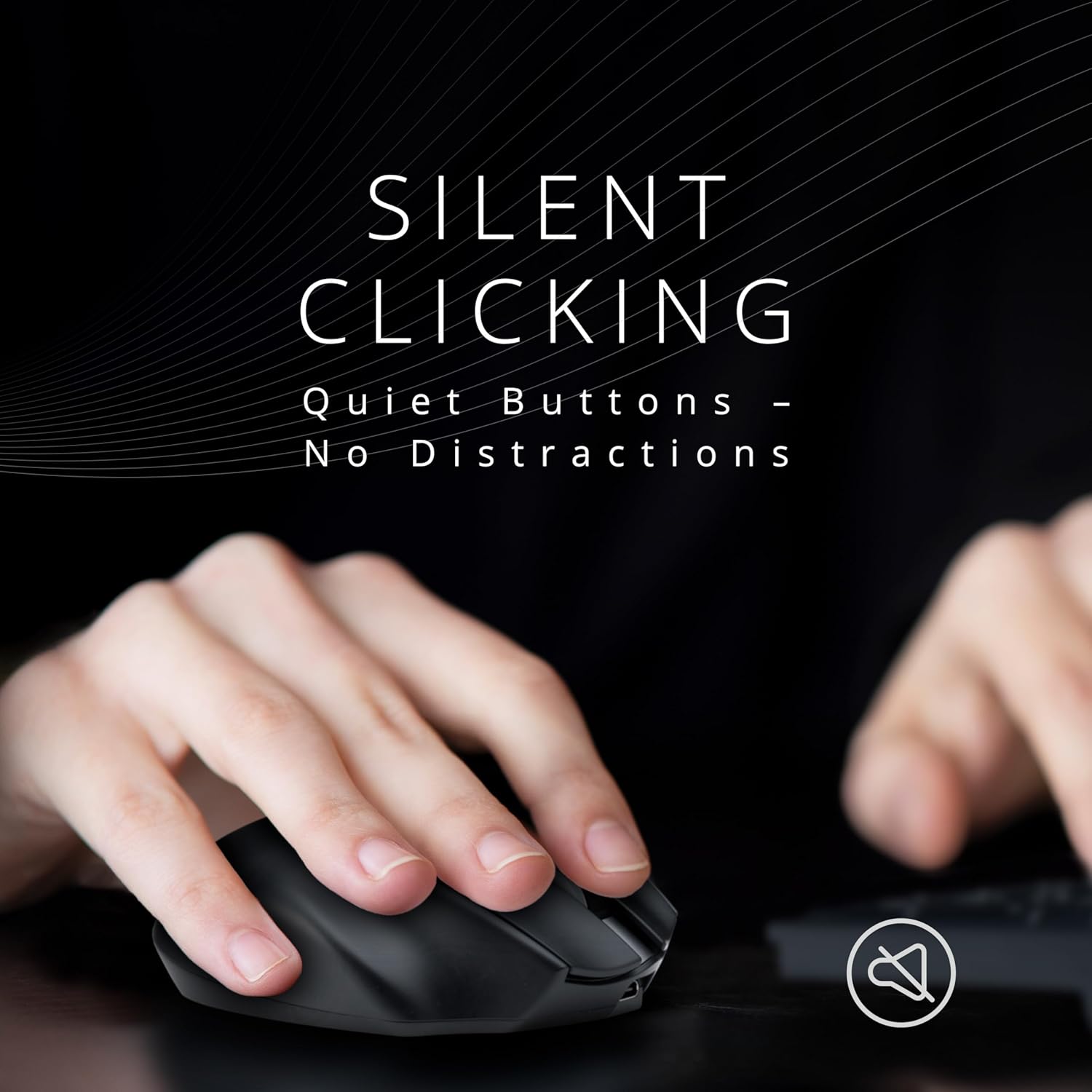 Kensington Wireless Mouse, Pro Fit Ergo MY435 EQ Rechargeable Mouse, Fits Small to Medium-Size Hands, Programmable Buttons, Quiet-Click Buttons, Bluetooth 5.0 & 2.4GHz Connection - Black (K72501NA)