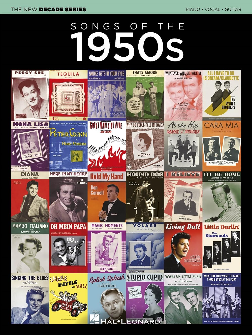 The New Decade Series: Songs of the 1950s Book [Softcover] Piano, Vocal and Guit