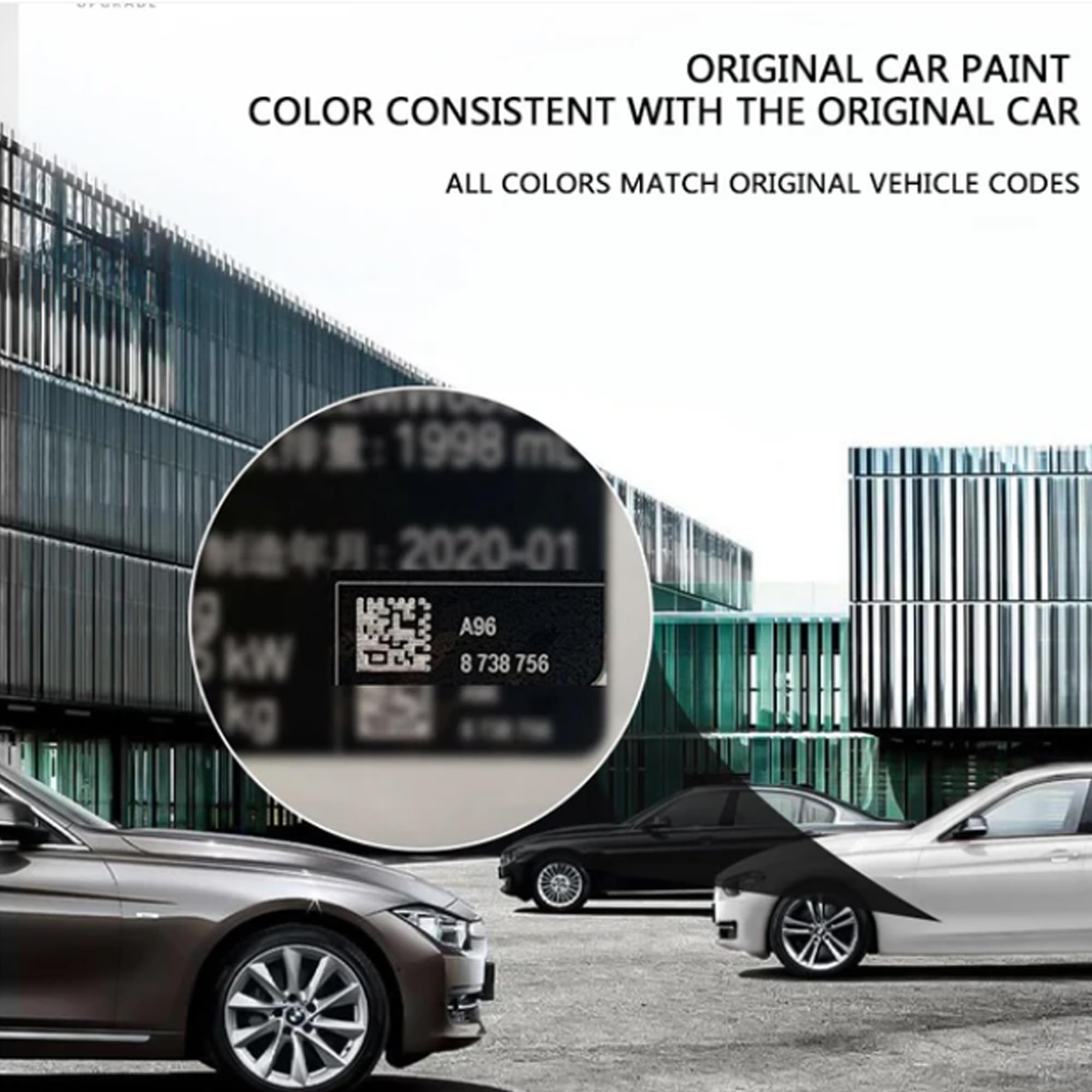 TOPABYTE Bolígrafo de Pintura para Retocar para Tesla Model Y X S 3 Highland Reparación de Pintura para Carrocería Pinturas para Retoques de Carrocerías para Propietarios de Tesla (Pearl White)-PPSW