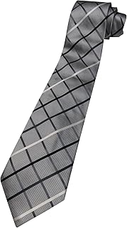 Donald Trump Neck Tie Silver and Black