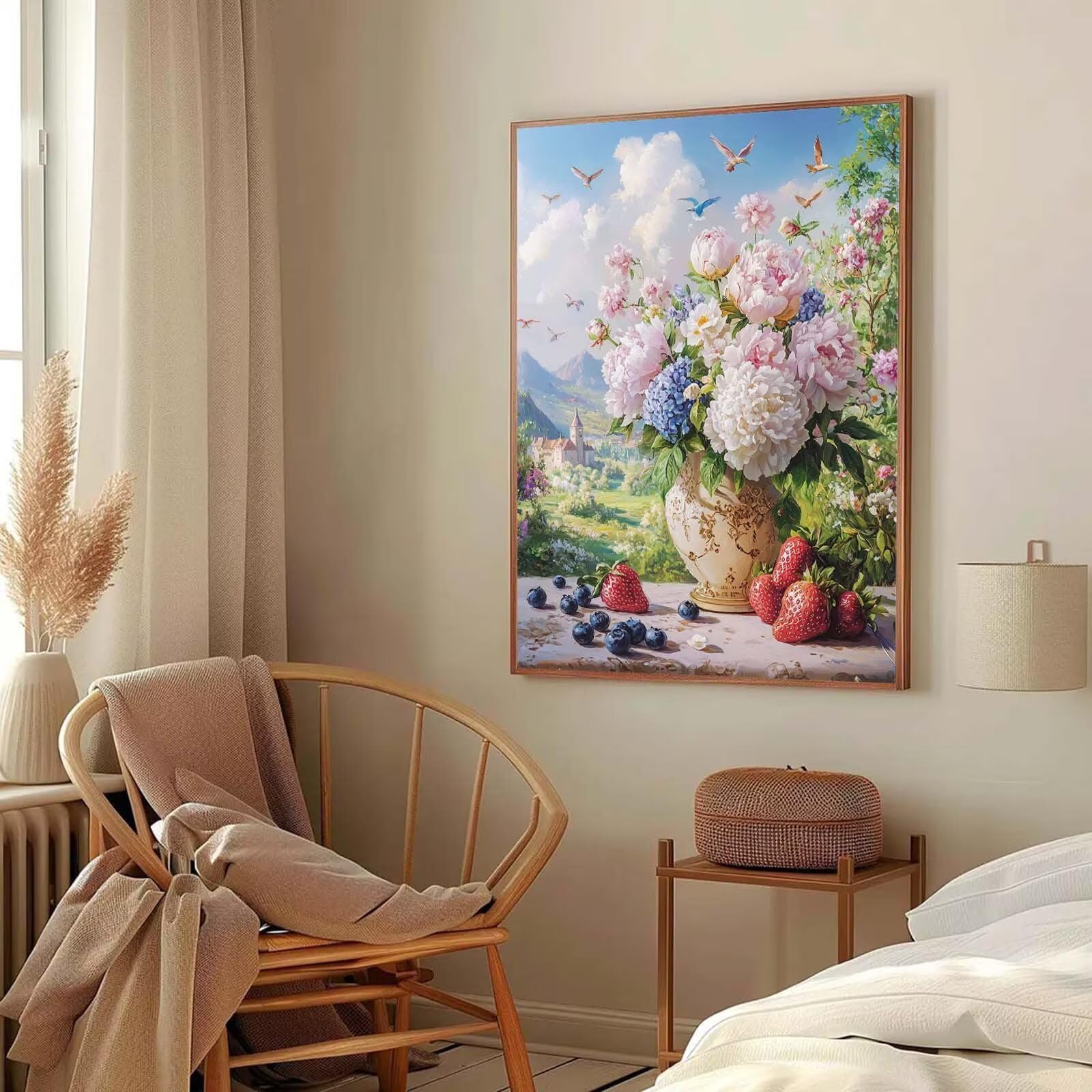 Peinture Numero Adulte paysage, Activité Manuelle Adulte 70x90cm j0-217