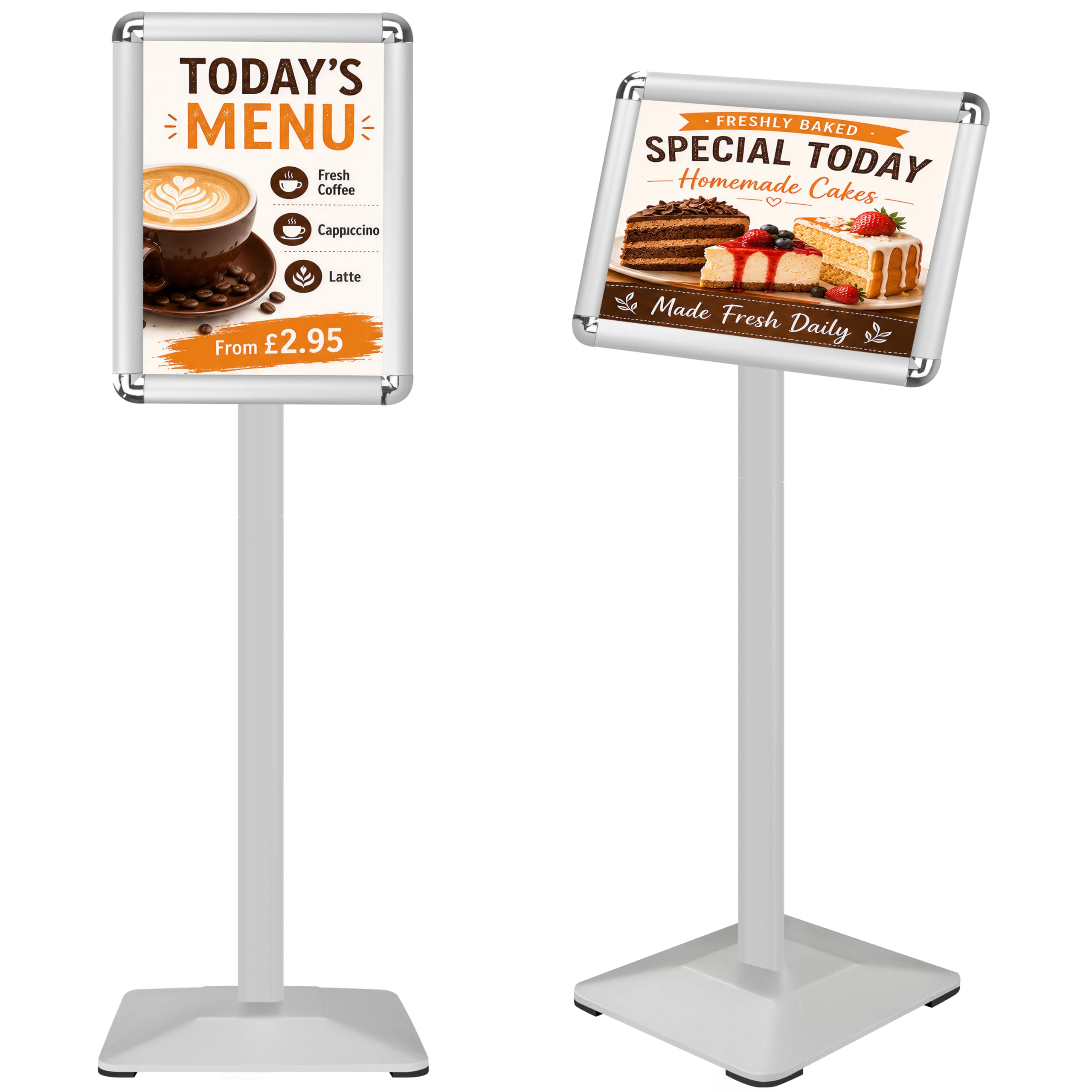 VAIIGO A4 Poster Stand Heavy Duty Floor Sign Holder Stand, Adjustable